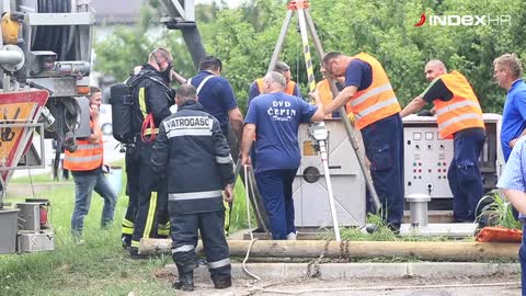 Čepin: Dvojica djelatnika Vodovoda smrtno stradala prilikom održavanja prepumpne stanice
