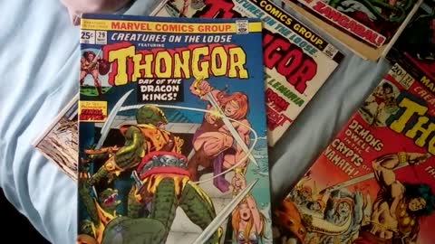 Thongor Comics collection