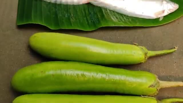 River FOLI FISH cooking recipe with fresh MULO & BEGUN by santali TRIBE couple-3