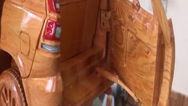 Awesome Wood Carving ! Toyota Prado Land Cruiser