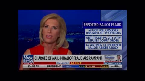 Massive Voter Fraud- Laura Ingraham documents election abuses