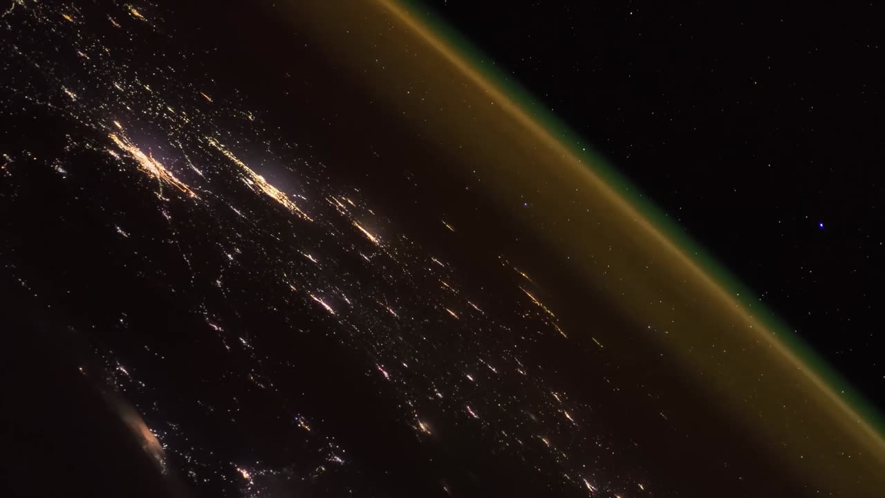 Rocket Launch as Seen from the Space Station