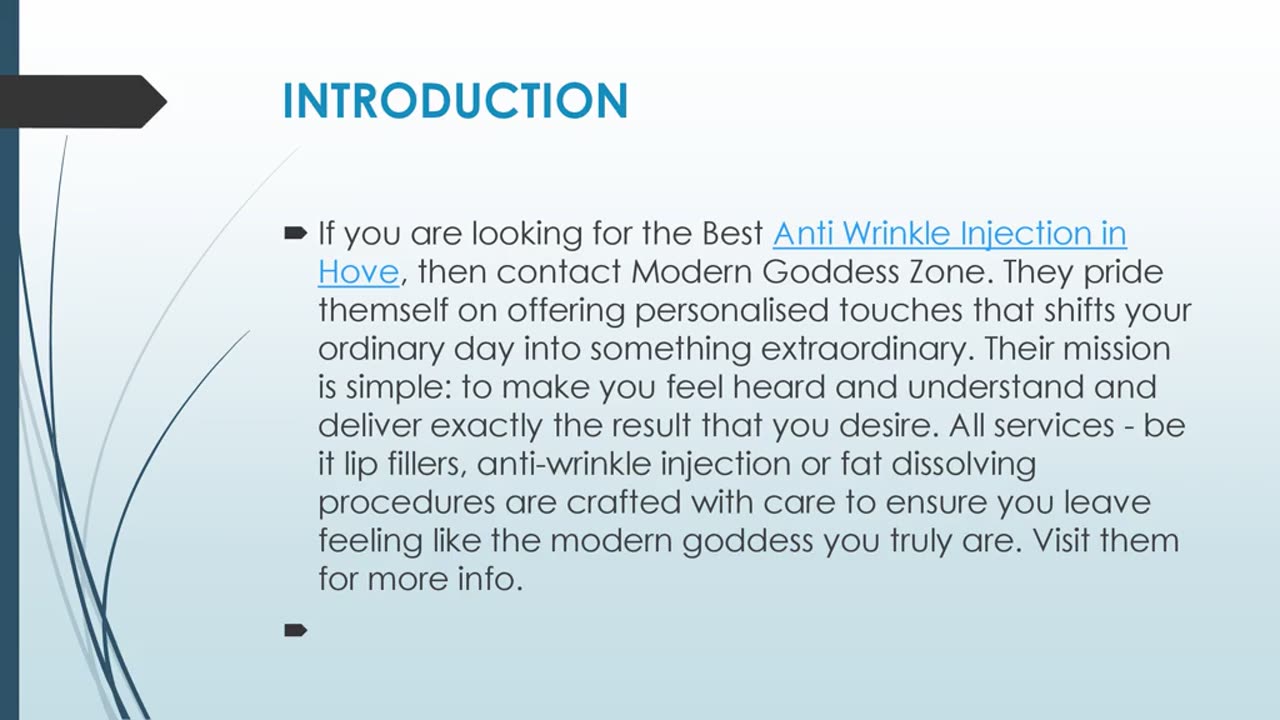 Get The Best Anti Wrinkle Injection in Hove.