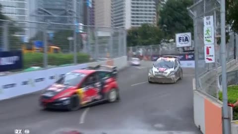 Johan Kristoffersson Clinch 2023 FIA World Rallycross Title as Kevin Hansen Take the Hong Kong Race