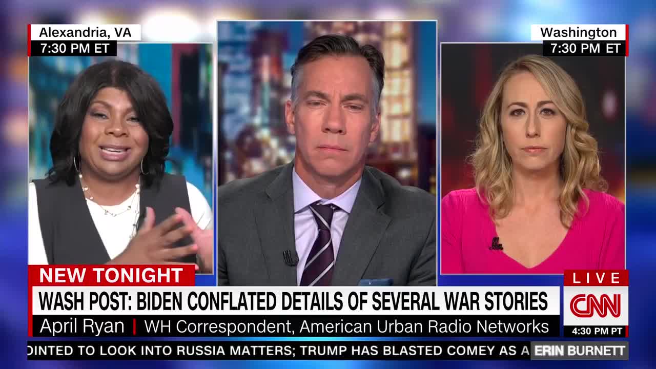 April Ryan Blames Biden’s Phony War Story on Trump