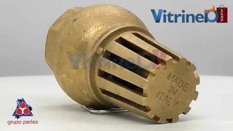 Válvula Sucção Arco para uso vertical (fundo de poço) 3/4'' com rosca interna.