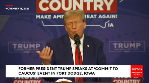 Trump Accuses Biden Of Being A 'Manchurian Candidate' Who Is 'Owned By China' At Iowa Rally