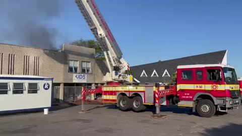 Cape firefighters attend to blaze at crèche