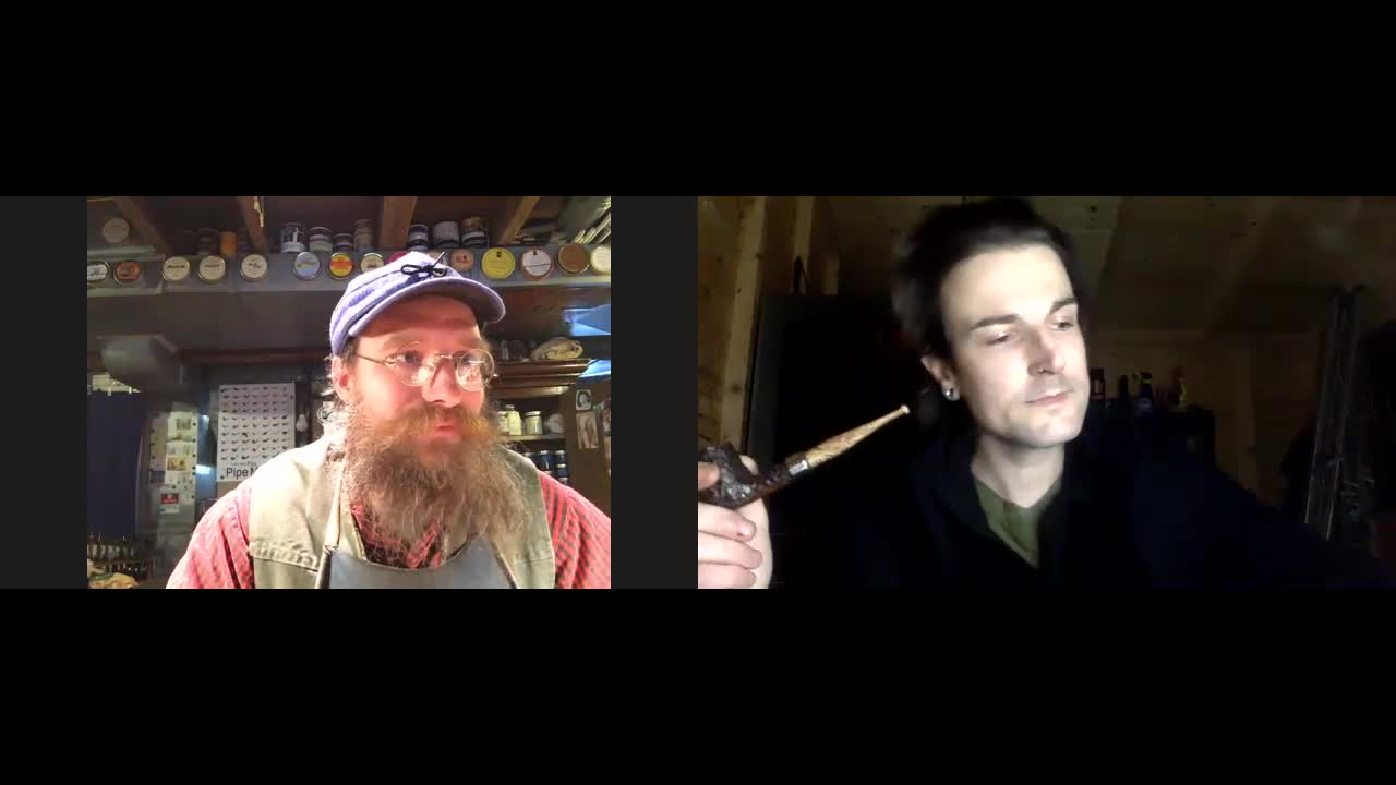 A Zoom Meet with none other that SeaSmokePipes, Eric Weaver.