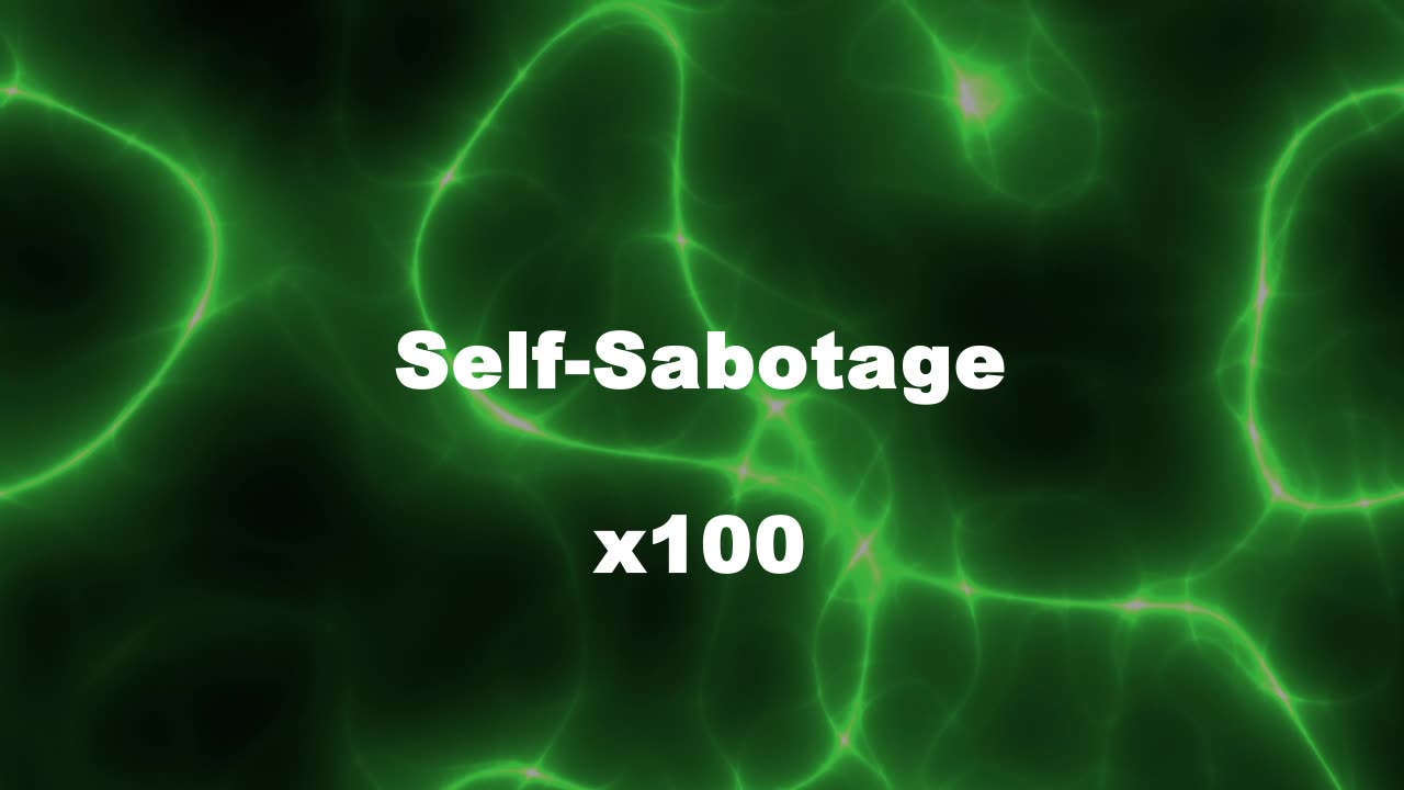 Amplified Reiki [AR] for Self Sabotage - 100x Stronger Energy