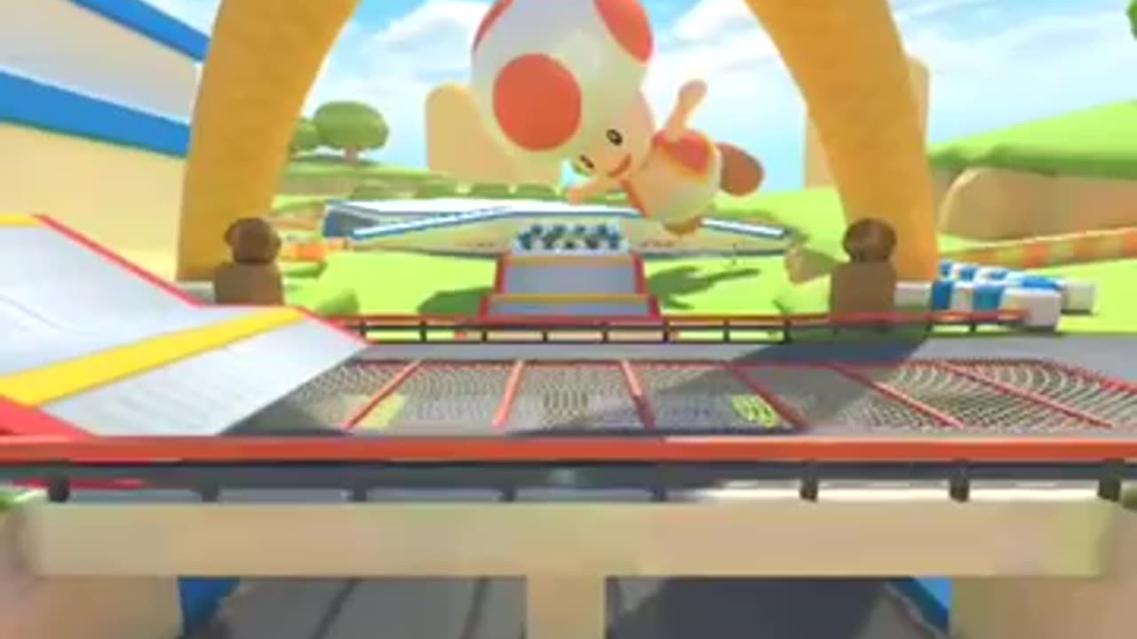 Mario Kart Tour gameplay 1st Anniversary Tour: Peach Cup