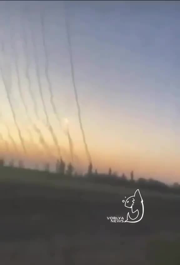 ‼️ Powerful salvo of GMLRS missiles 😍