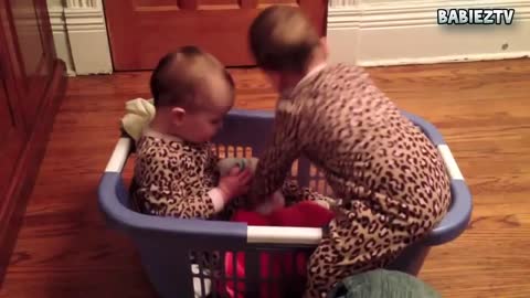 Funny Babies Talking to Each Other Compilation 2020 HD VIDEO