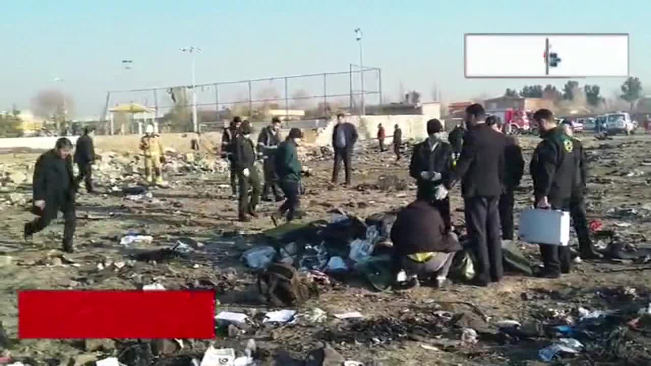 Murieron todas las personas a bordo del avión ucraniano estrellado en Teherán, Irán