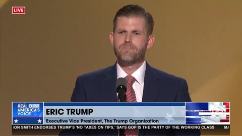 Eric Trump Delivers Powerful Message to His Father and Every Hurting American