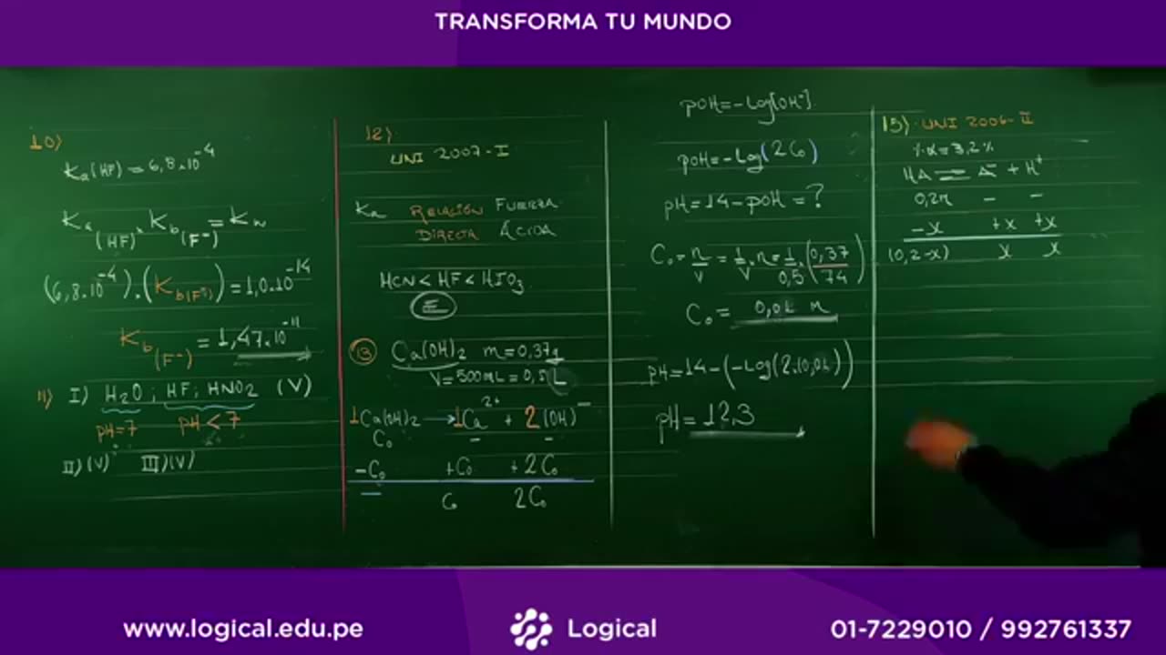 ANUAL LOGICAL UNI 2021 | SEMANA 32 | QUÍMICA