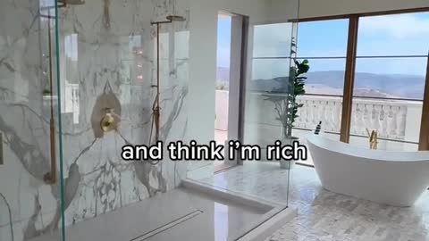 People see me spending money on expensive things