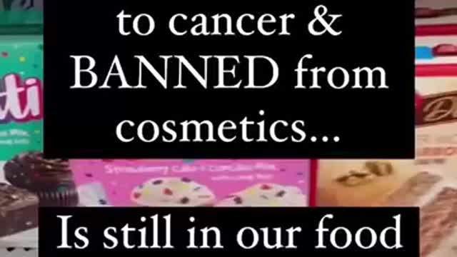 Ingredient banned but still in your food!