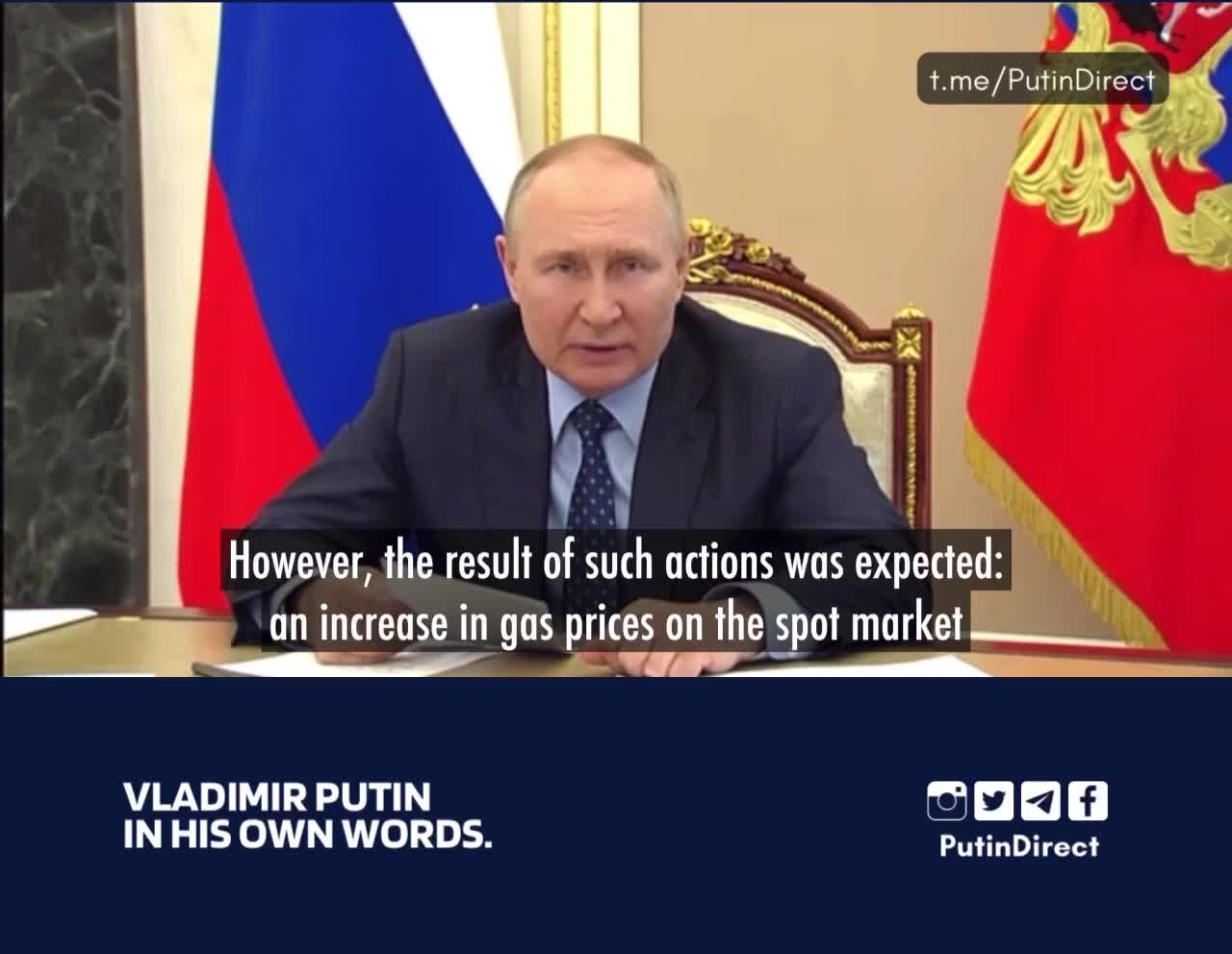 Putin to West: You want to defeat Russia