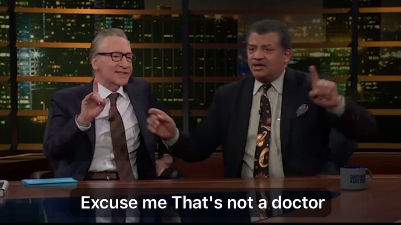 Bill Maher & Neil deGrasse Tyson Debate Vaccines