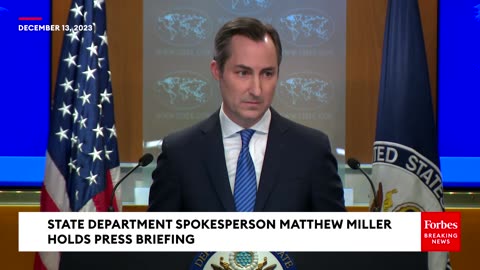 State Dept. Responds To UN Vote Calling For Humanitarian Cease-Fire In Gaza During Press Briefing