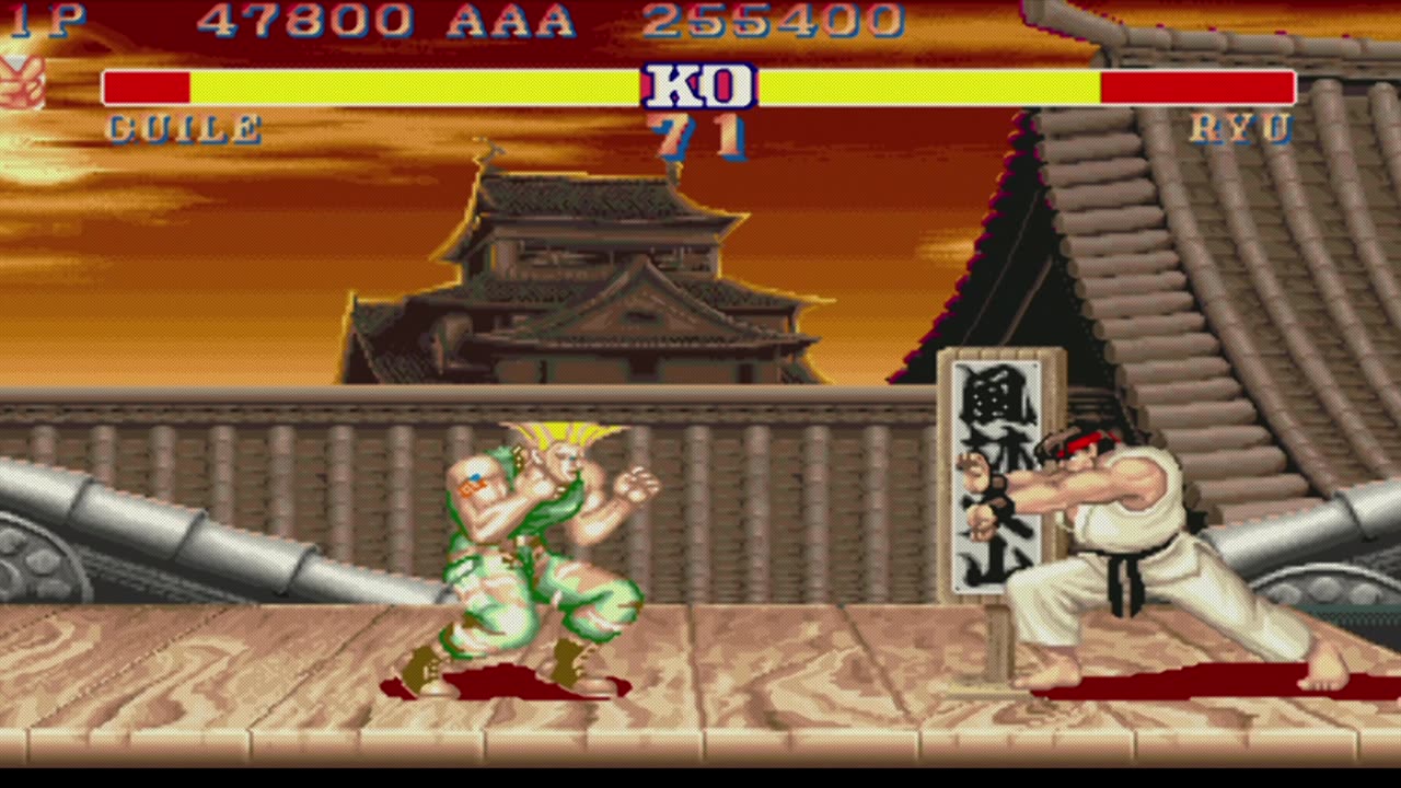 Guile vs Ryu