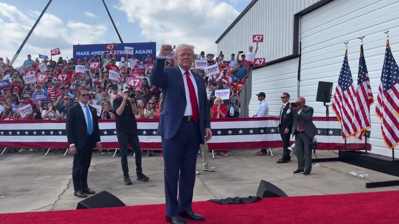 Trump knows that he is going to win! 🥳