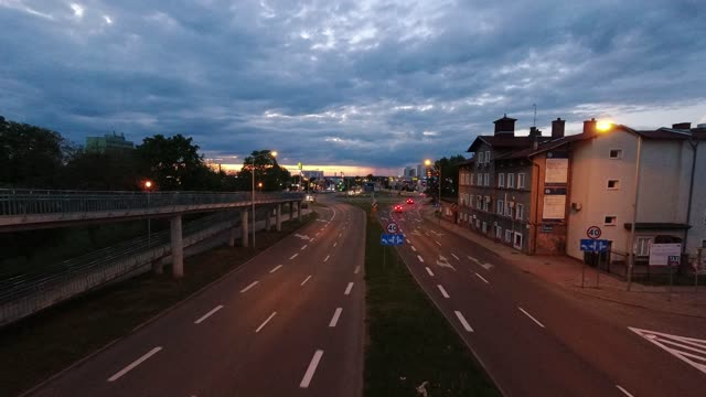 Time-lapse evening