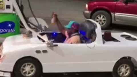 Bro took the “I move different “ to another level