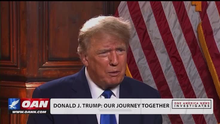 President Donald J Trump interview OAN part 1 - Ukraine.