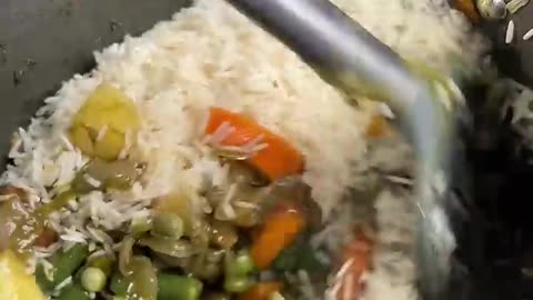 Vegetarian Soya Rice Pilaf