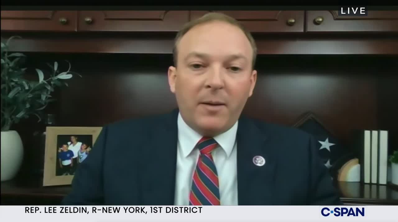 Rep. Zeldin tells Sec. Blinkin that he should resign