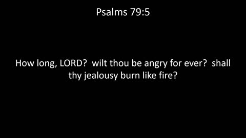 KJV Bible Psalms Chapter 79