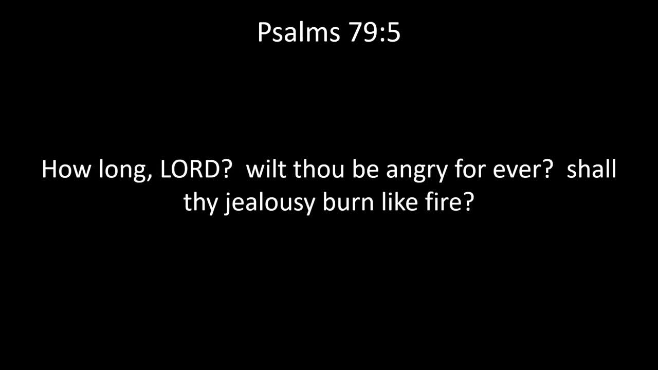 KJV Bible Psalms Chapter 79