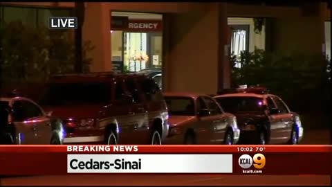 Injured LAPD Officer Taken To Cedars-Sinai Medical Center In Stable Condition