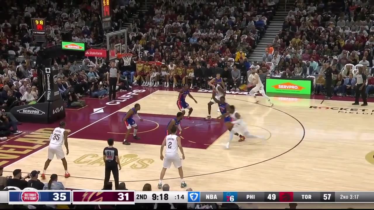 Cleveland Cavaliers vs Detroit Pistons 25/10/24