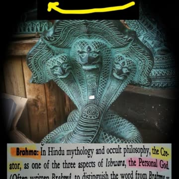 the story of Abraham is really depicting Brahma.