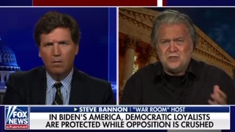 Bannon on Tucker after guilty verdict: "I'm not backing off one inch"