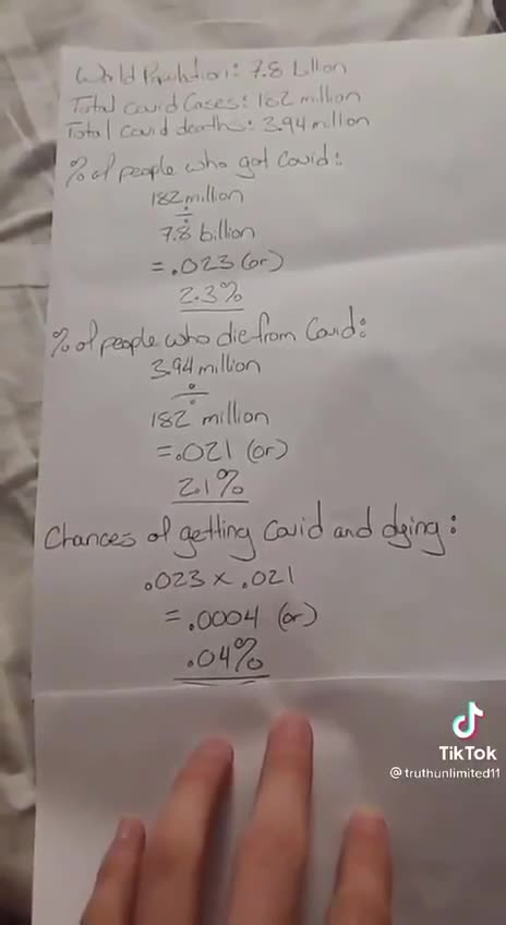 THERE IS NO PANDEMIC. GO LOOK FOR YOURSELF.