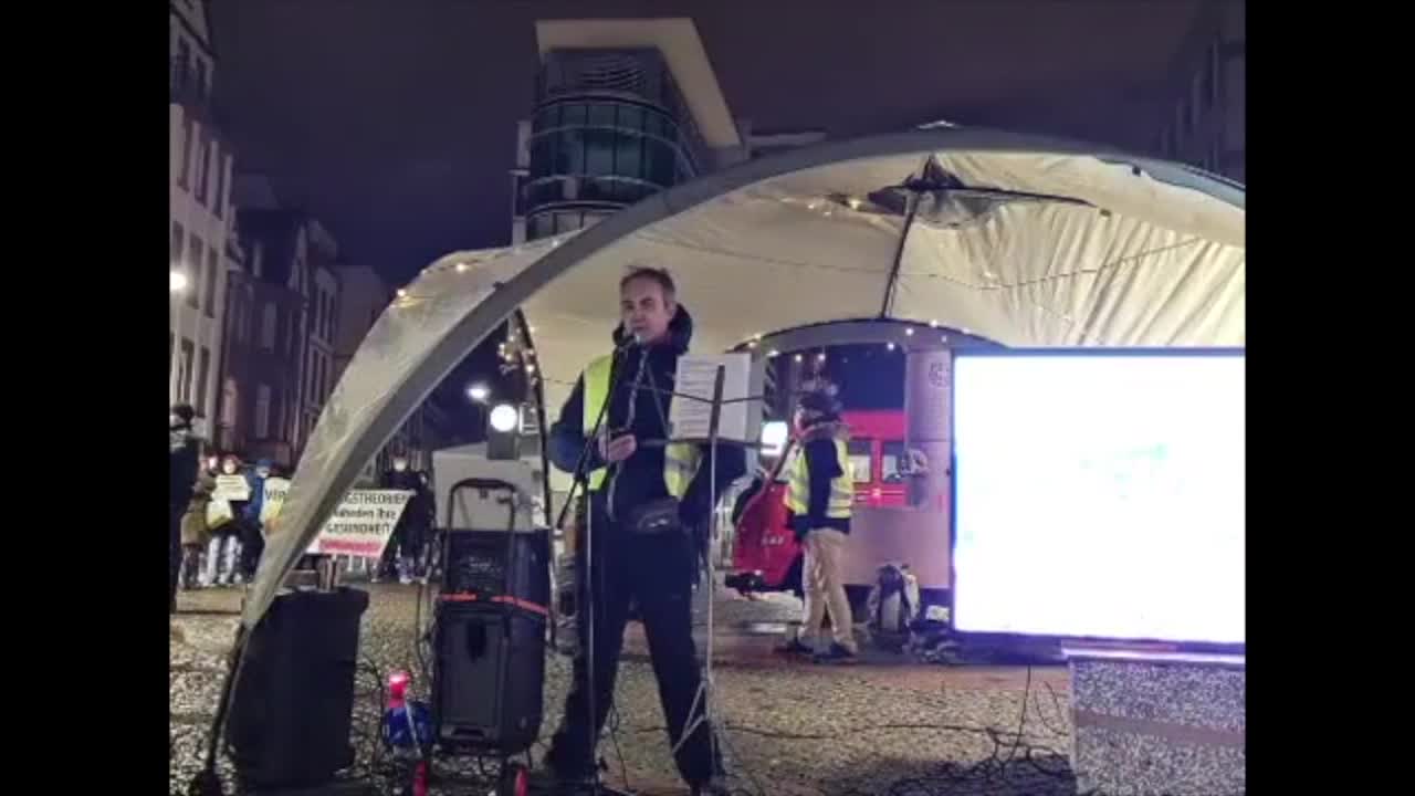 "Verschwörungen und Verschwörungstheorien" Mahnwache Frankfurt 26.01.21