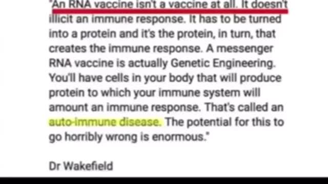 Things about the jab and more.
