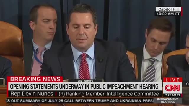 Devin Nunes Obliterates Democrats In Opening Statement