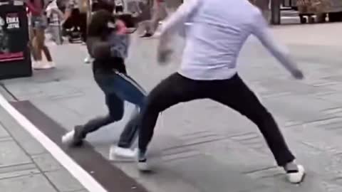 You think you're fighting in the street, but they're actually joking