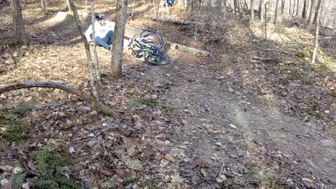 MTB Practice at Freedom Park. CRASH!