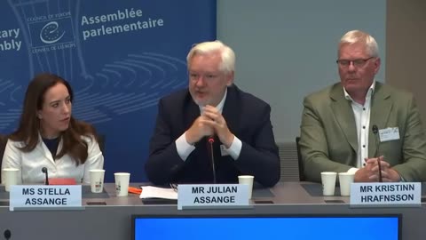 Julian Assange At The Parliamentary Assembly of The Council of Europe - Full statement + Q&A's