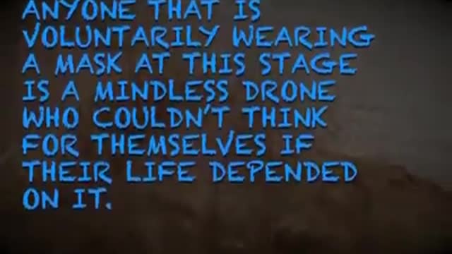 The Control of the Mask. How do you bow down to the De-Population Gods???