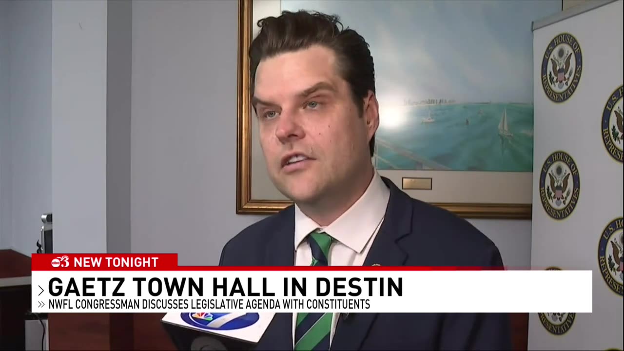 Congressman Matt Gaetz Critiques $1.2 Trillion Swamp Ominbus at Destin Town Hall