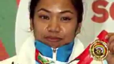 Mirabai Chanu winning gold medal for India breaking news power of Hindu bajrang dal kattar Hindu