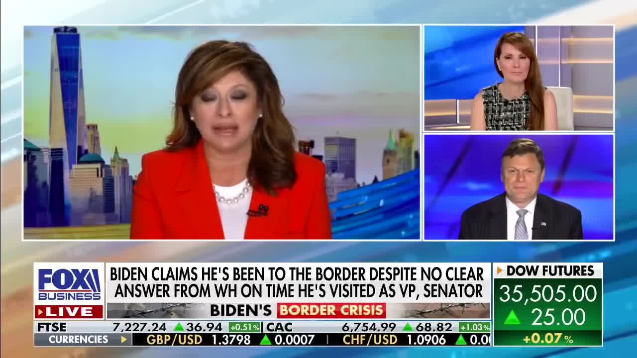 Maria Bartiromo torches Biden over claims he visited border: ‘When?’