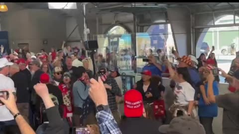 Protesters At Trump Rally Quickly Removed As Crowd Tries To Grab, Unmask Them